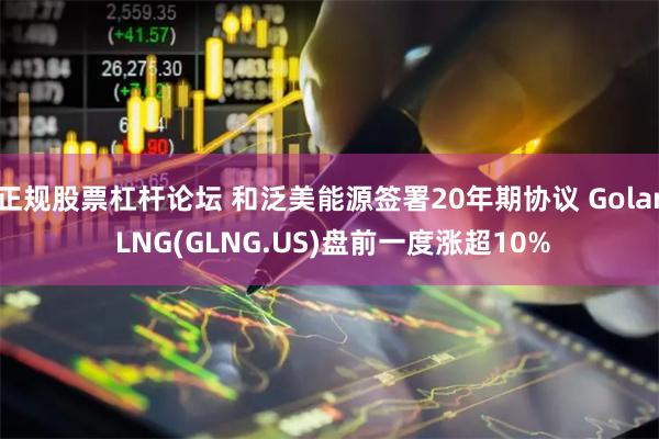 正规股票杠杆论坛 和泛美能源签署20年期协议 Golar LNG(GLNG.US)盘前一度涨超10%